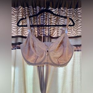 Calvin Klein Lace Underwire Bra - Tan